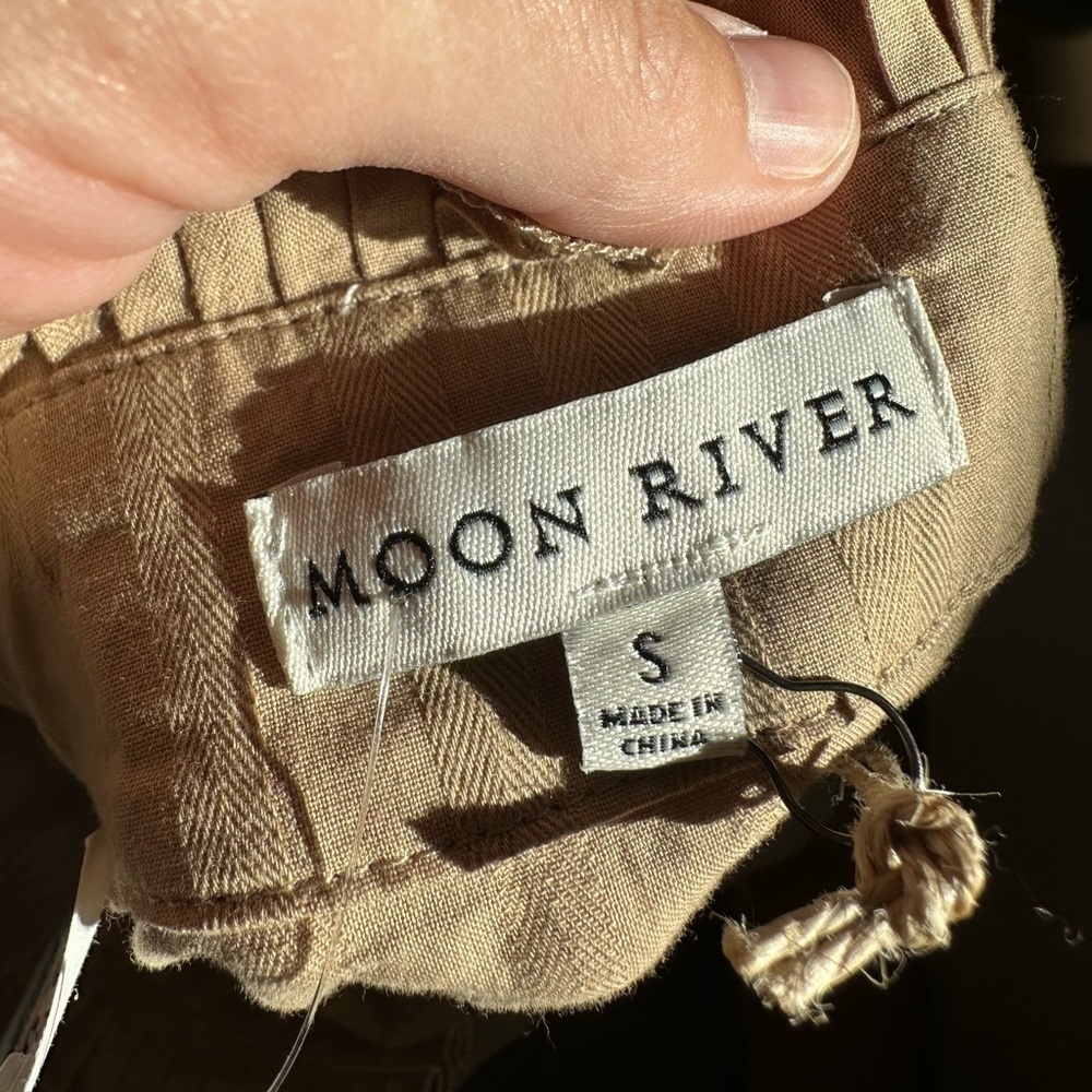 Moon river Elegant tan Maxi Skirt - Picture 4 of 4